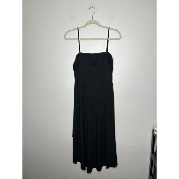 Rampage Womens 90s Y2K Vintage Prom Gown Strappy Layered Black Size Large NWT - Picture 3 of 11